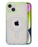 Encuentra el estuche delgado Slim Trance Octave iPhone 14 MagSafe en colores amarillo y verde en Quetzaltenango.