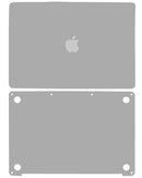 Skin 2 en 1 (superior e inferior) para MacBook Pro 13 (A2289 / Mid 2020) (A2338 / Late 2020) (Space Gray) - Protector para MacBook Pro en Quetzaltenango.