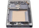 Pantalla soft OLED Samsung Galaxy S25 Ultra 5G en Titanium Jet Black, 120Hz, ideal para reparación de display.