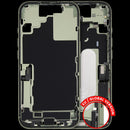 Chasis medio usado de iPhone 17 (EU/Global) A3280/A3281 con puerto de carga USB-C y piezas pequeñas.