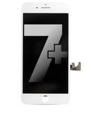 Pantalla LCD de iPhone 7 Plus usada, color blanco, para reparación de display A1661, A1784, A1785.