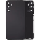 Tapa trasera negra para Samsung Galaxy A24 4G (A245) con orificio para cámara, repuesto Aftermarket Plus.