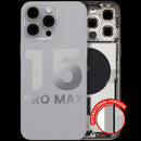 Compra una tapa trasera usada de calidad grado A para tu iPhone 15 Pro Max en Quetzaltenango.