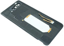 Tapa trasera original negra para ASUS ROG Phone 5/5S, brillante y lisa, con logo ROG.