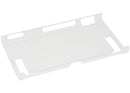 Funda protectora transparente con grip ergonómico para Nintendo Switch 2, set de dos piezas para protección completa.