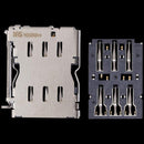 Lector SIM premium para Samsung Galaxy S24 Ultra 5G (S928), repuesto para reparación, dos piezas.