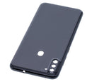 Tapa trasera negra para Samsung Galaxy A11 (SM-A115F), repuesto para reparación de carcasa.