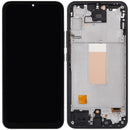 Pantalla incell de repuesto para Samsung Galaxy A34 5G (A346) con marco color Graphite.
