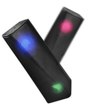 Altavoz Bluetooth de 10W con radio FM en color negro, ideal para comprar en Quetzaltenango.