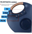 Altavoz inalámbrico Bluetooth de tela BICONIC en color azul marino en Quetzaltenango, Xela.