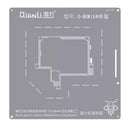 Stencil Bumblebee QS178 de Qianli para reballing del marco medio de Xiaomi MIX4, reparación de alta precisión.