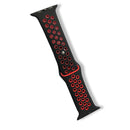 Pulsera  nike negro / rojo APPLE WATCH 42 / 44 MM