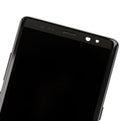 Pantalla OLED con marco para Samsung Galaxy Note 8 (Usada Original Grado A) (Negro Medianoche)