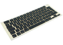 Kit de teclas UK negras para MacBook Air 13", Air 15", Pro 14", Pro 16" (2021-2026) en Space Black.