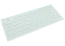Kit de teclas UK plateadas para MacBook Neo 13" A3404, repuesto Apple.