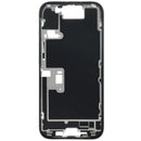 Chasis medio iPhone 16 Pro (A3083, A3292) titanio blanco usado, con pequeñas partes para reparación.