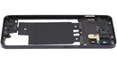 Housing medio Motorola Moto G Power 5G (XT2415) en color Outer Space para reparación de chasis.