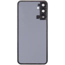 Tapa trasera azul Optimistic para Samsung Galaxy A15 5G con lente de cámara, repuesto sin logo.