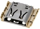 Puerto de carga micro USB 06 pin, 4 puntos de anclaje, repuesto C234 para reparación de dispositivos.
