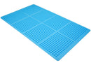 Tapete aislante ReLife RL-004DS azul, resistente al calor para reparación de electrónica y soldadura, 50x30cm.