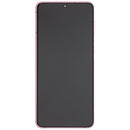 Pantalla OLED con marco para Samsung Galaxy S21 Plus 5G (Fantasma Violeta / Rosa / Dorado)