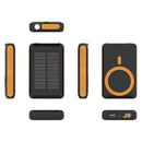 Batería Magsafe Brookstone Solar Orange de 5000mAh disponible en Quetzaltenango.