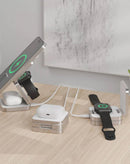 Encuentra el cargador 3 en 1 plegable Magsafe Brookstone en color blanco en Quetzaltenango.