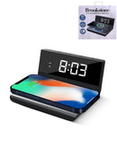 Compra el reloj despertador Brookstone con carga inalámbrica en Quetzaltenango para despertar con estilo y tecnología.