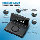 Compra el reloj despertador Brookstone con carga inalámbrica en Quetzaltenango para despertar con estilo y tecnología.