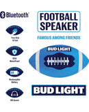 Altavoz Bluetooth Bud Light Football en Quetzaltenango, ideal para los amantes de la cerveza y el fútbol.