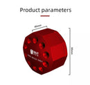 ¡Organiza tus destornilladores de manera fácil y práctica con este estante magnético de aluminio con rotación de 360 grados en Xela!