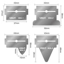 Espátula magnética doble cara BEST 80A para quitar pegamento de pantallas LCD.