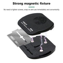 Espátula magnética doble cara BEST 80A para quitar pegamento de pantallas LCD.
