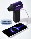 Ventilador turbo Boostool con funcion power bank (PURPLE)
