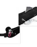 Rinonera Fitness Running color negro ideal para llevar tus accesorios mientras haces ejercicio en Xela Quetzaltenango.