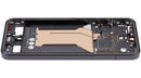 Tapa superior negra para Xiaomi 14, repuesto de chasis, ideal para reparación y cambio de carcasa.