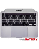 Compra la tapa superior con batería y teclado para MacBook Pro 13 A2251 en Xela Quetzaltenango, disponible en color plata.