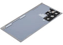 Tapa trasera de vidrio azul cielo para Samsung Galaxy S22 Ultra 5G con lente de cámara integrada, repuesto.