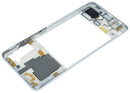 Tapa superior blanca original Samsung Galaxy A41 (SM-A415F) para reparación de pantalla, Service Pack.