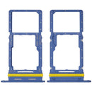 Bandeja SIM dual azul premium para Samsung Galaxy A17 5G (A176), porta tarjetas SIM de repuesto.