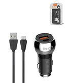 Encuentra el cargador de coche dual LDNIO C1 con cable de carga USB A-C de 36W en Quetzaltenango.