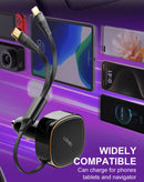 Cargador de auto 2 en 1 LDNIO C107 (30W) con cable USB C-L non-MFI
