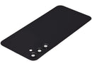 Tapa trasera negra para Samsung Galaxy A24 4G (A245) con orificio para cámara, repuesto Aftermarket Plus.