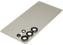 Tapa trasera con lente de cámara Samsung Galaxy S25 Ultra 5G en color Titanium Gray, ideal para reparaciones en Xela Quetzaltenango.