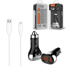 Encuentra el cargador de auto LDNIO C2 dual USB-A en Xela con garantía incluida.