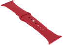 Pulsera sport original Apple Watch S/M roja, compatible con modelos de 38mm, 40mm, 41mm y 42mm, en su empaque OEM.