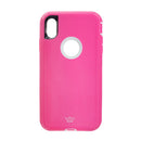 Estuche  Defender Fucsia / Blanco - IPHONE XS MAX (6.5)