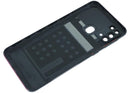Tapa trasera original roja para Samsung Galaxy M31 (M315) con lente de cámara, repuesto de calidad.