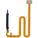 Lector de huella dactilar negro con cable flex para Samsung Galaxy A06 5G (SM-A066B), repuesto para reparación.