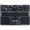 Tapa superior Midnight con batería y teclado US ANSI para MacBook Air 15 M3 A3114 (2024), repuesto OEM.